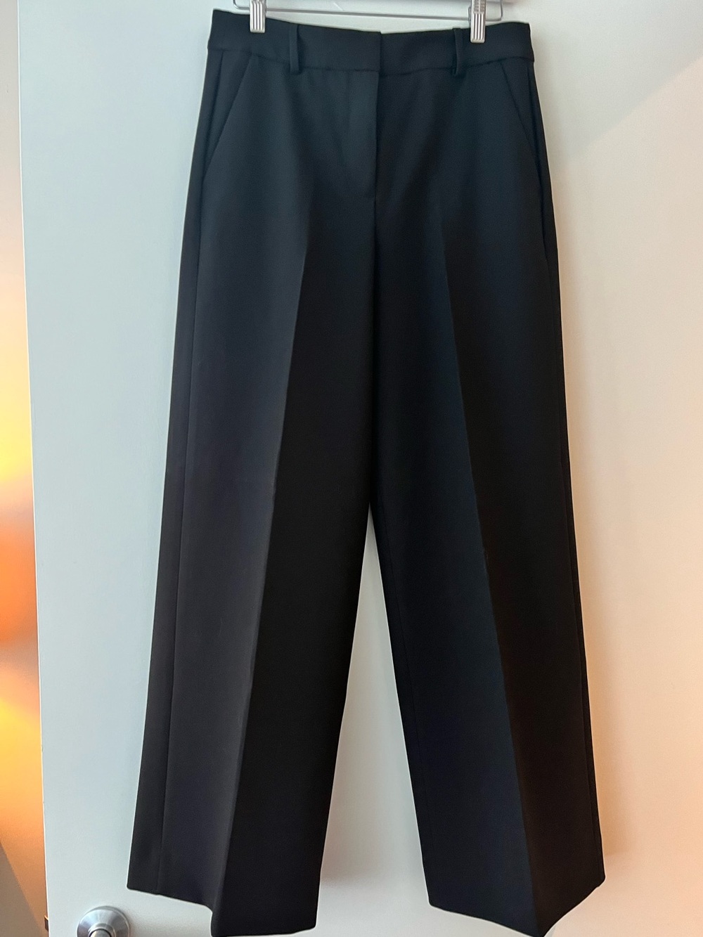 NWT J.Crew | Wide-leg pants in four-season stretch | Black | Various - Picture 4 of 12